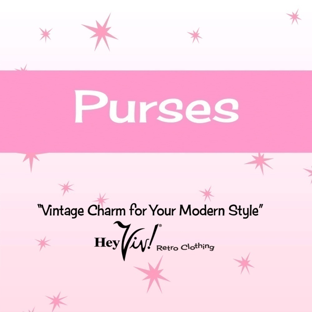 Purses - Classic Clutches and Retro Style Bags